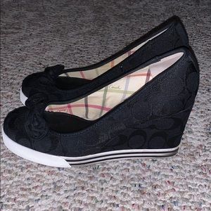 Coach Sweetie Wedge Heels